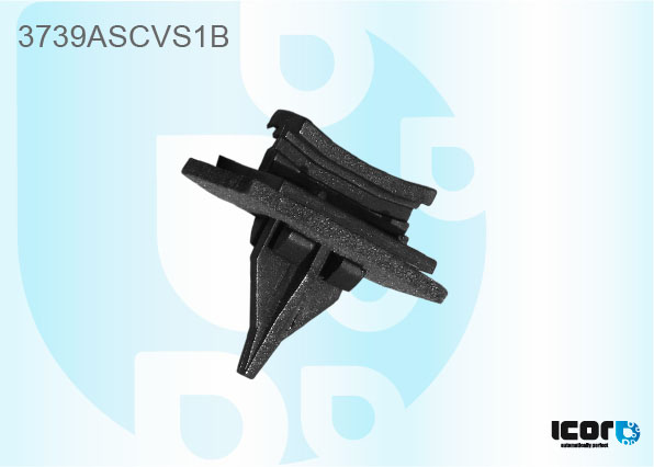 FORD TRANSIT V184 2000- WS SIDE CLIPS BLACK