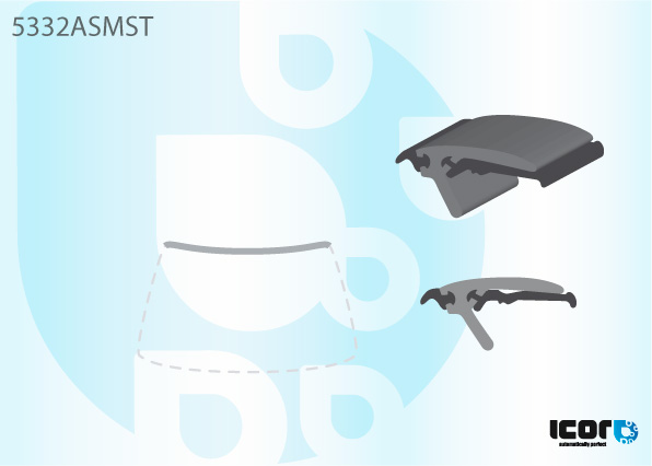 MERCEDES S CLASS W140 1991-2000 (RHD) MOUL. SUP PB