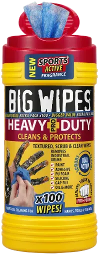 [BW24208020FR] Heavy Duty - Tube of 100 industrial wipes